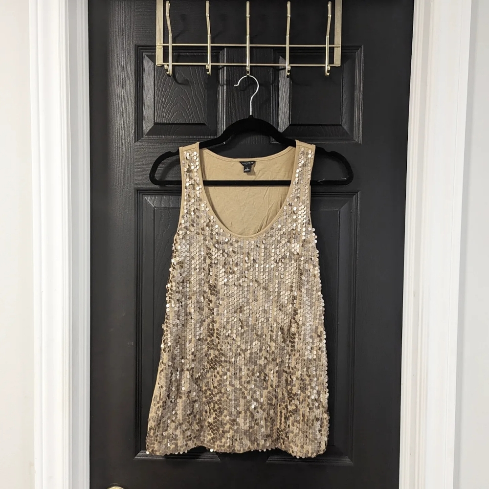 Ann Taylor sequin blouse